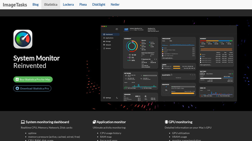iStatistica Pro Landing Page