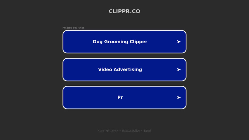 Clippr.co Landing Page