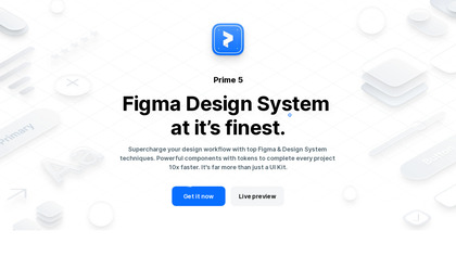 Prime Design System Kit screenshot