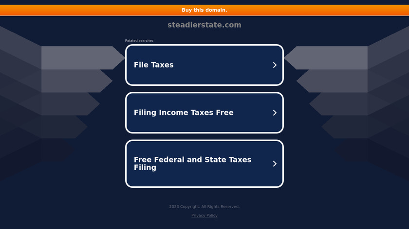 Steadier State Landing Page