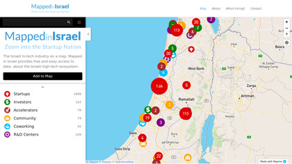 Mapped In Israel image