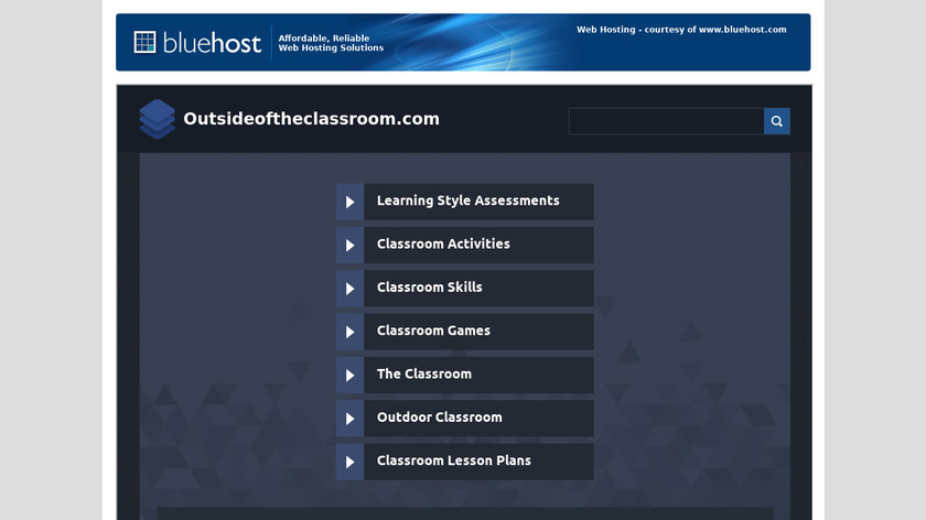 Outside of the Classroom Landing Page