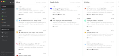 Kanmail screenshot