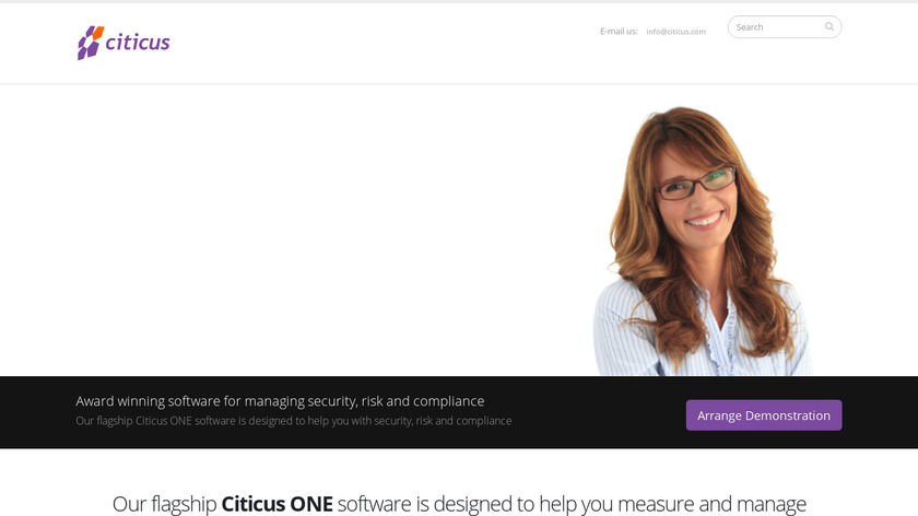 Citicus ONE Landing Page