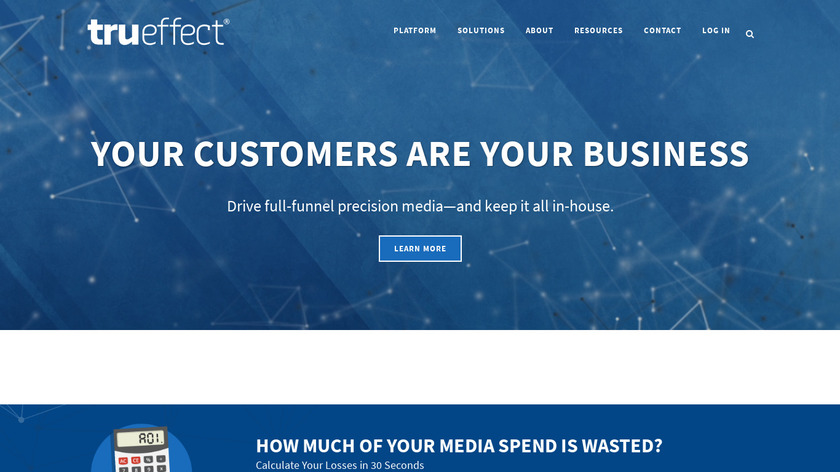 Trueffect Landing Page