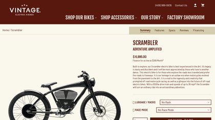 vintageelectricbikes.com Scrambler S image