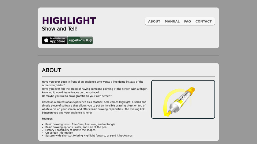 Highlight Landing Page