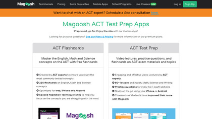 ACT Flashcards from Magoosh image