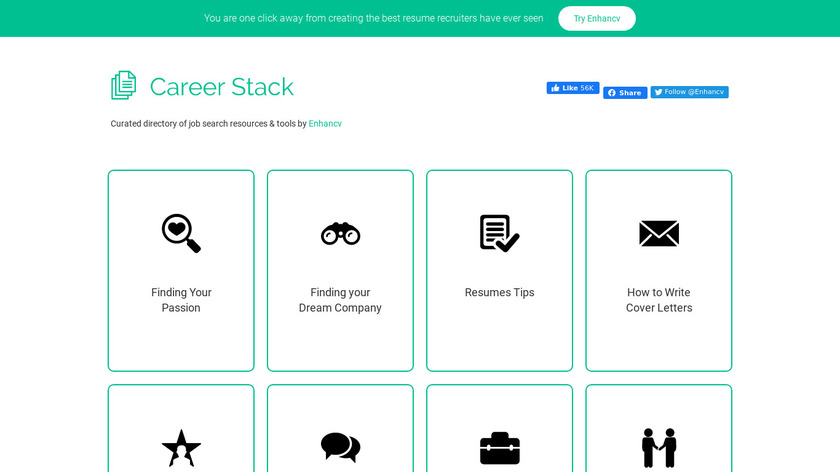 CareerStack Landing Page
