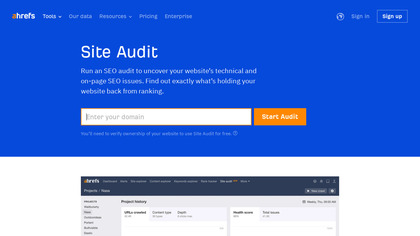 Site Audit by Ahrefs image