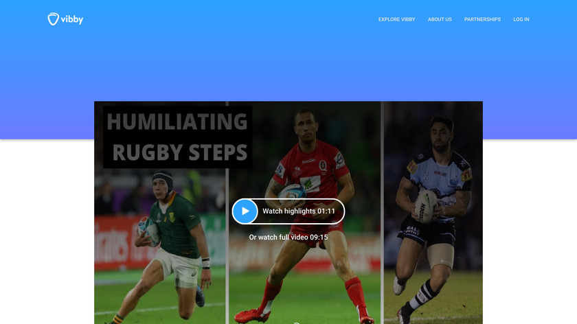 Vibby Landing Page