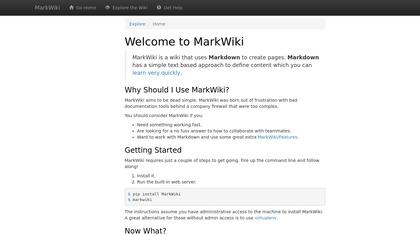 MarkWiki image