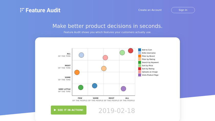 Feature Audit Landing Page