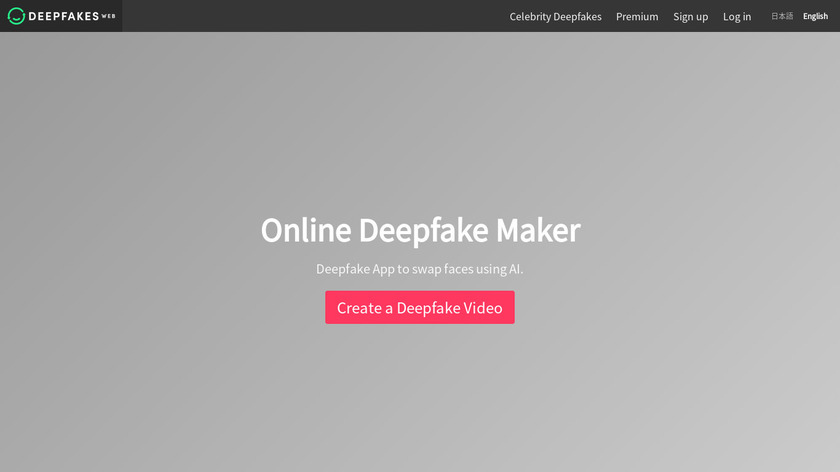 Deepfakes web Landing Page