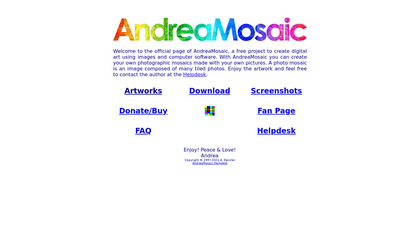 AndreaMosaic screenshot