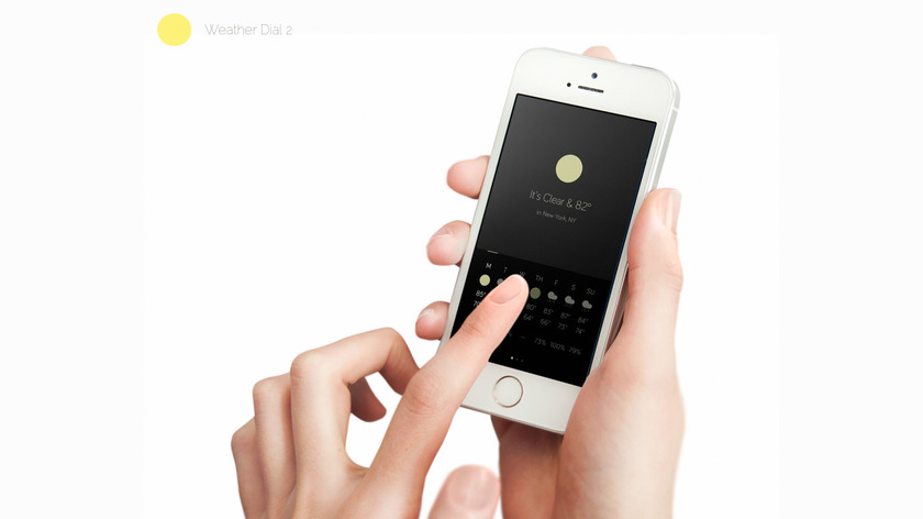 Weather Dial Landing Page