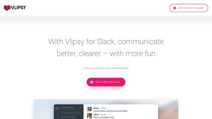 apps.vlipsy.com Vlipsy for Slack image