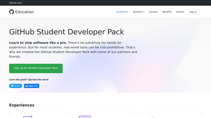 GitHub Student Developer Pack image