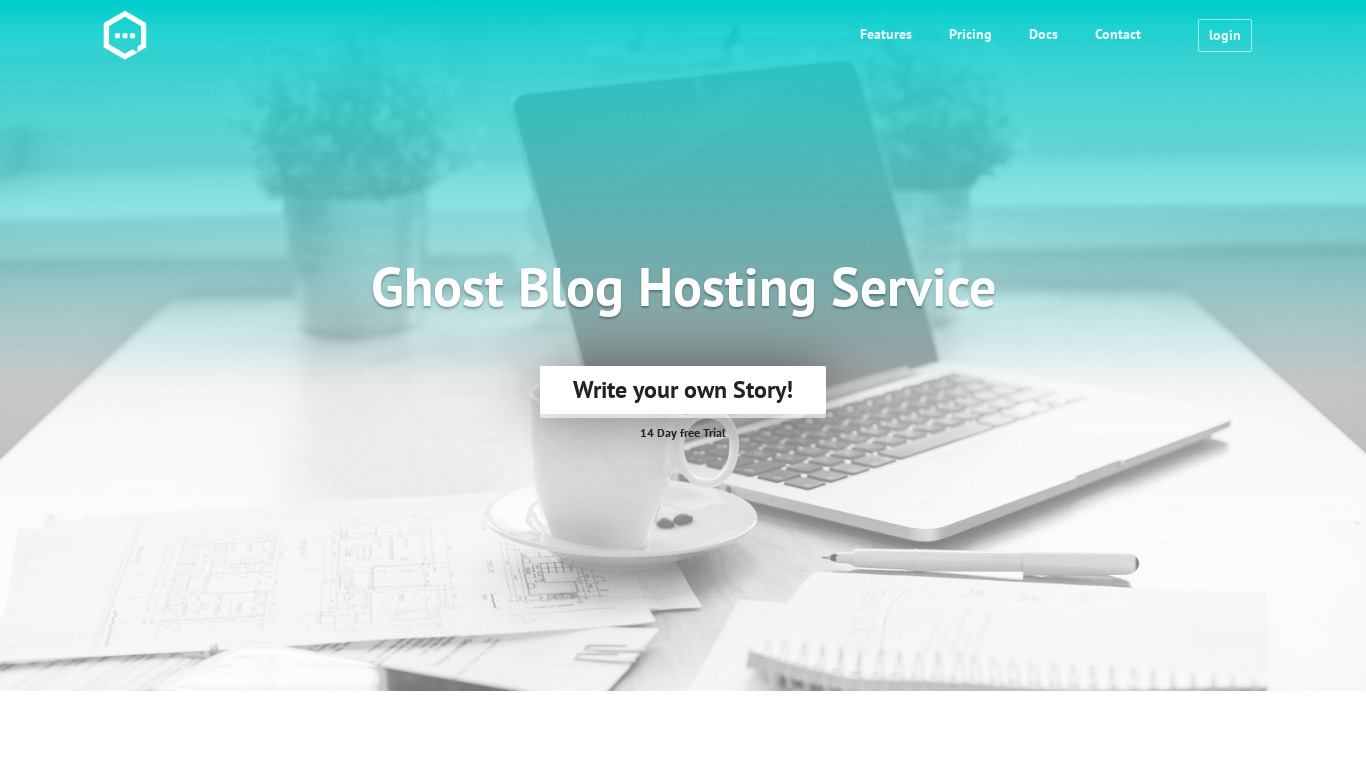 Ghosted Landing page