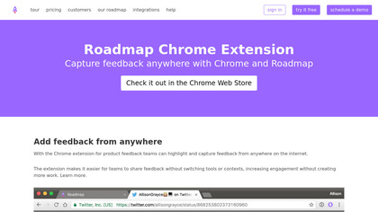 Roadmap for Chrome image