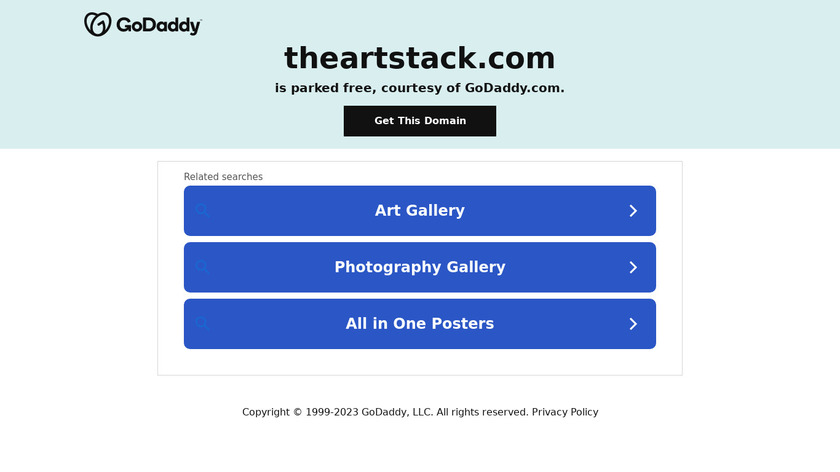 ArtStack Landing Page