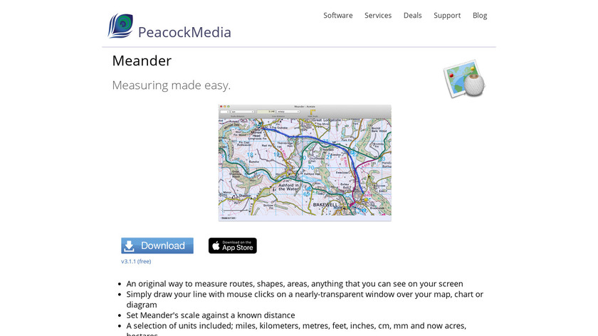 Meander Landing Page