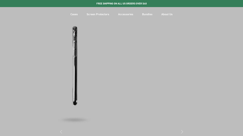 Peel for iPhone X Landing Page