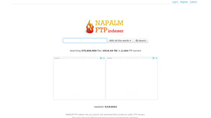 Napalm FTP Indexer image