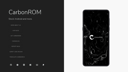 Carbon ROM image