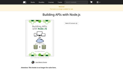 Building APIs with Node.js image
