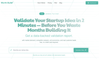 WorthBuild.io screenshot
