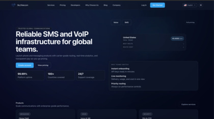 Skytelecom screenshot