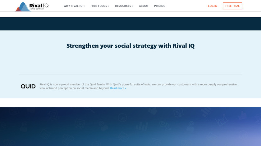 Rival IQ Landing Page