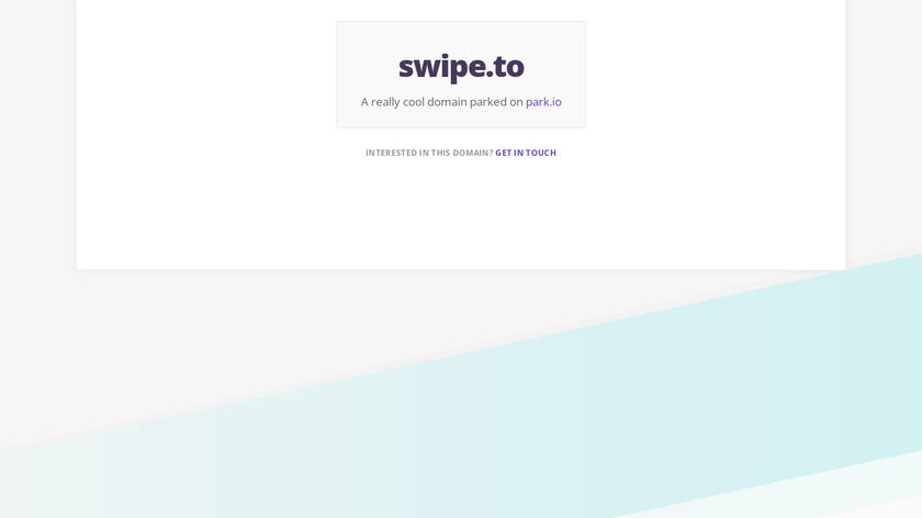 Swipe.to Landing Page