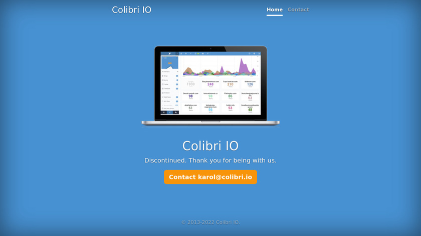 Colibri SEO Landing Page