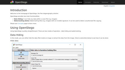 Openstego image