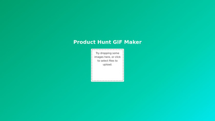 Product Hunt GIF Maker image