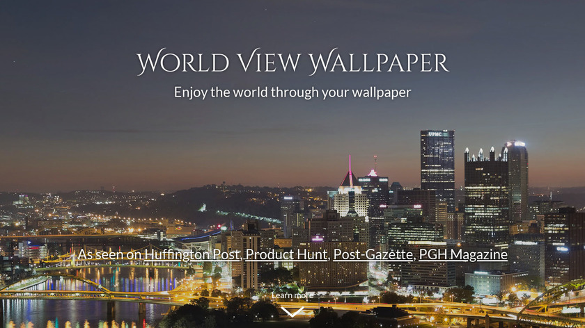 World View Wallpaper Landing Page