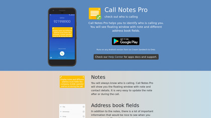 Call Notes Pro image