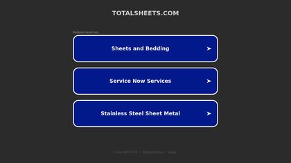 TotalSheets image