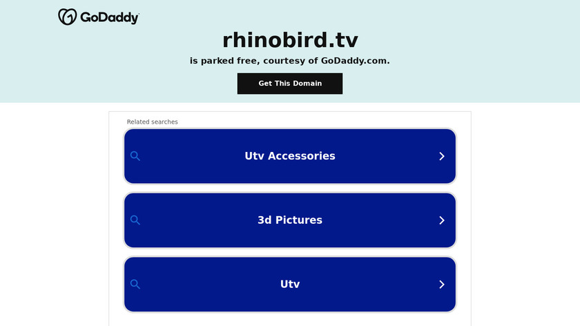 Rhinobird.tv Landing Page