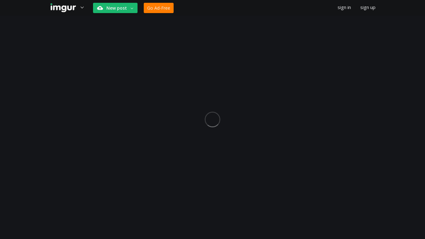 Imgur's Video to GIF Landing page