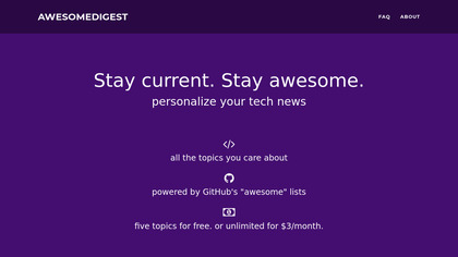 AwesomeDigest image