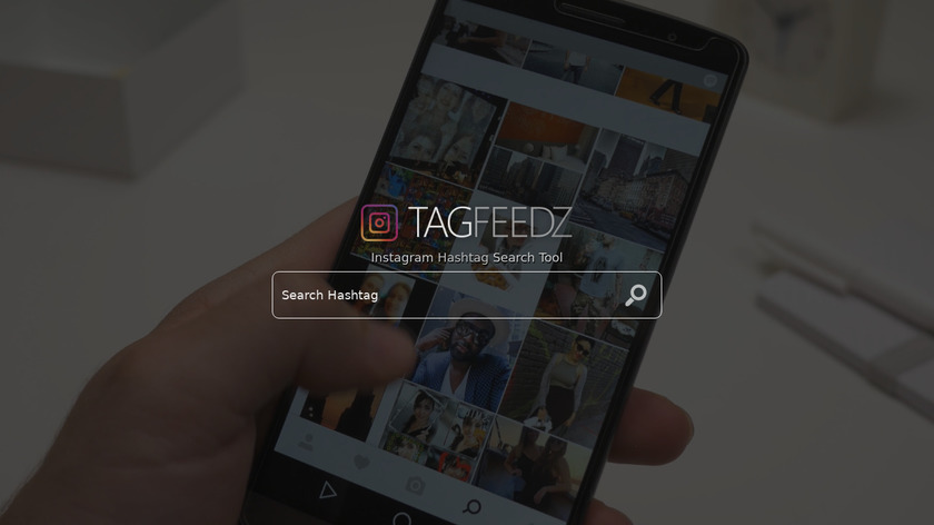 TagFeedz Landing Page