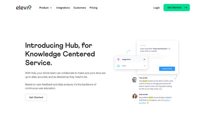 elevio hub image