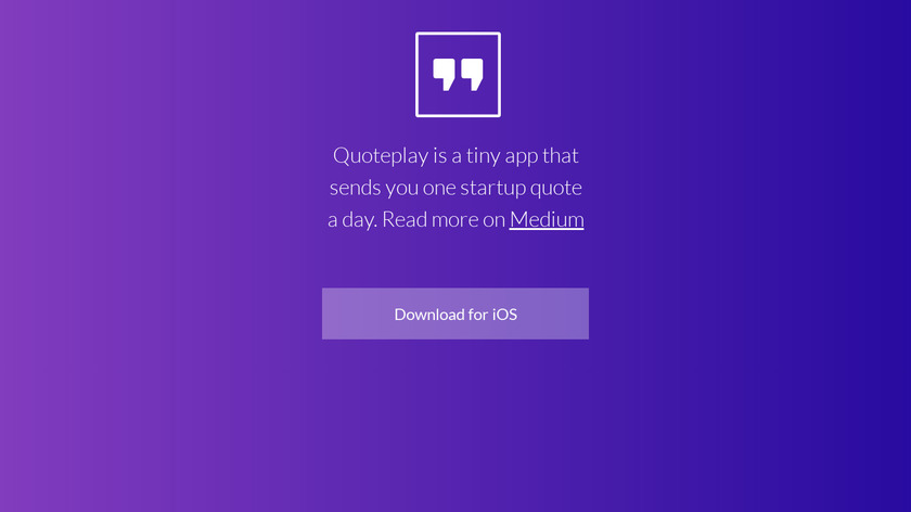Quoteplay Landing Page