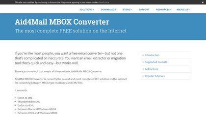 Aid4Mail MBOX Converter image