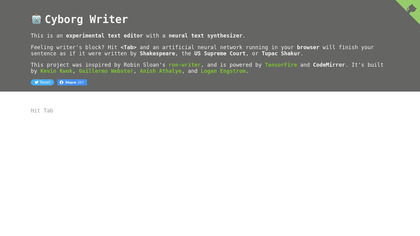 Cyborg Writer image