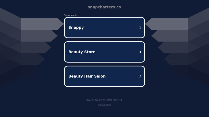 Snapchatters Landing Page