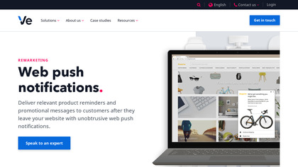 ve.com Web Push Notifications image